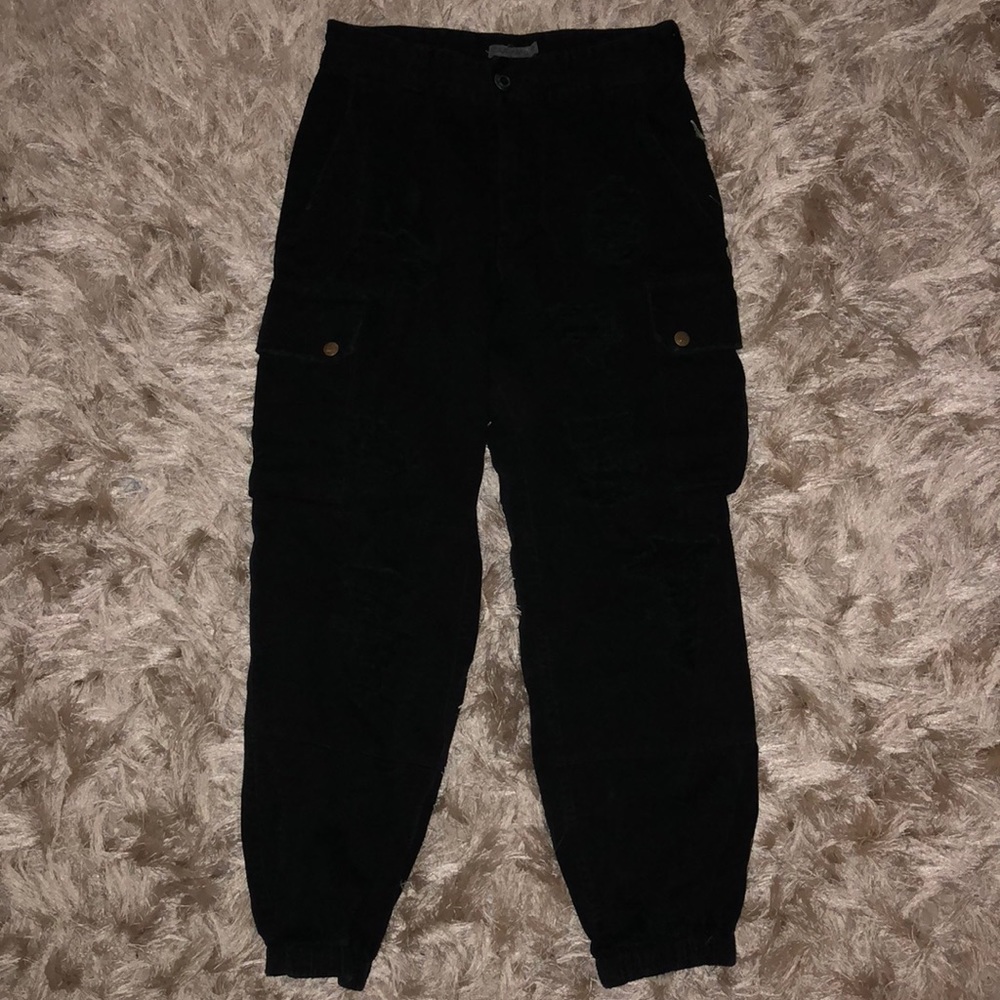 Carmar Denim elastic ankle cargo pants